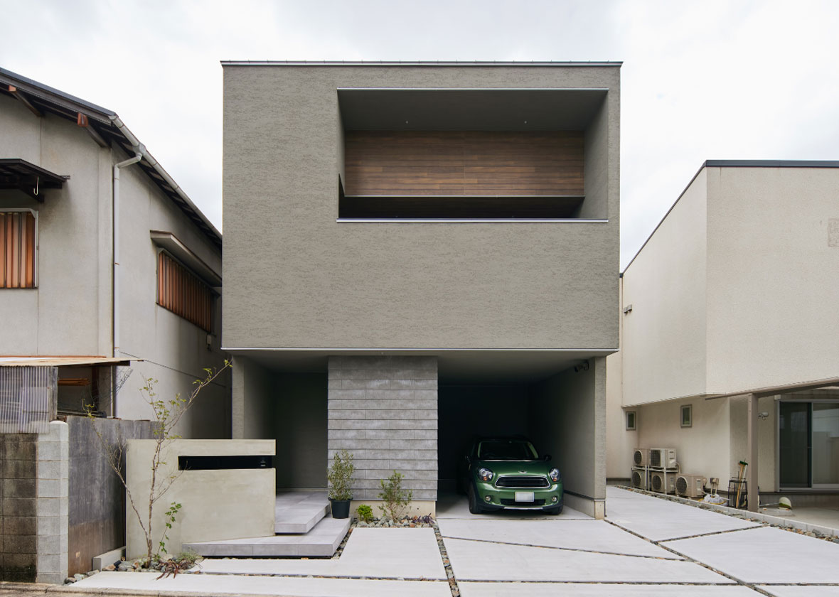 デザイン性にこだわった外壁